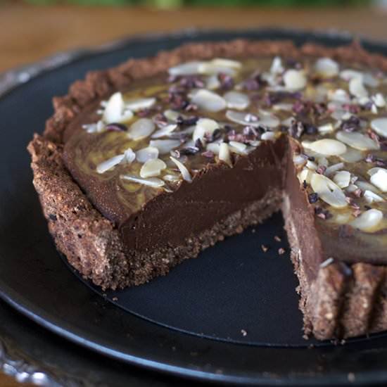 Gluten-Free Vegan Mango Carob Tart