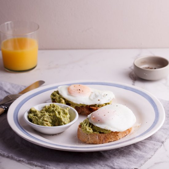 Easy Poached Egg and Avocado Toast