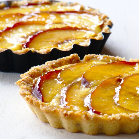 Nectarine pie