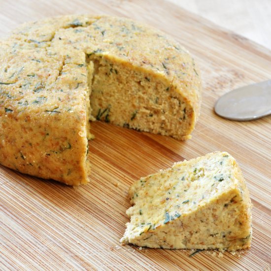 Vegan Almond Dill Cheese