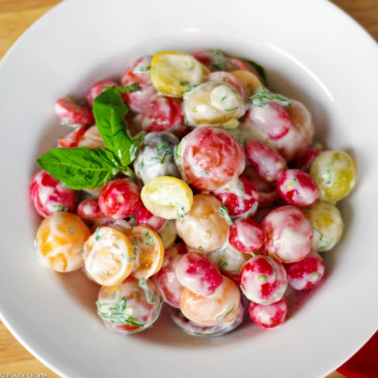 Fresh Tomato and Basil Salad