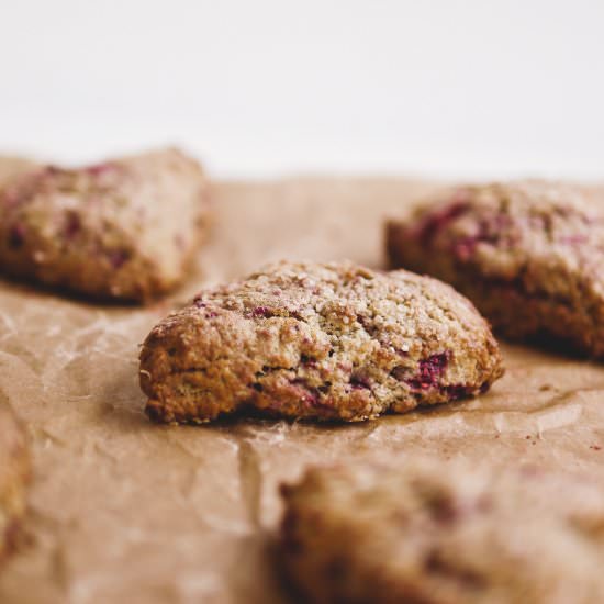 GF Raspberry Scones