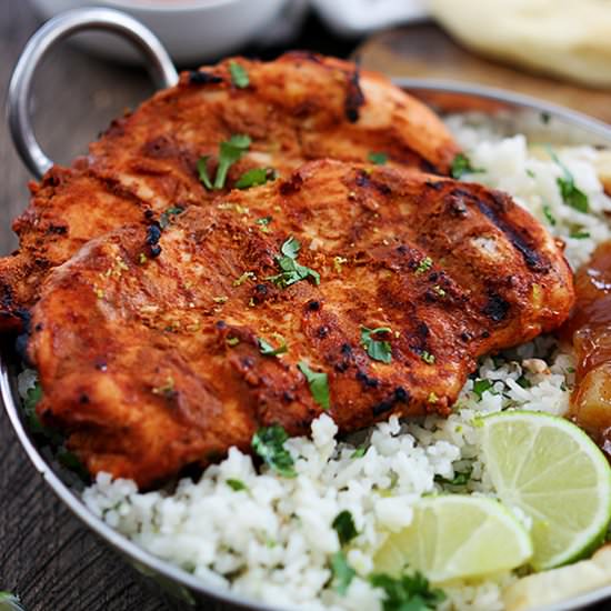 Grilled Tandoori Chicken