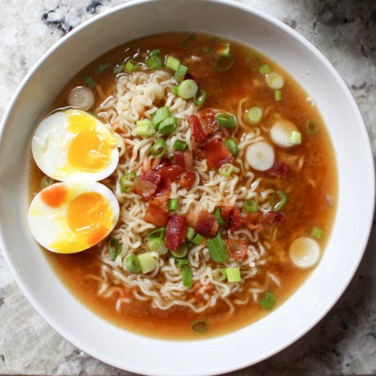 Bacon & Egg Ramen