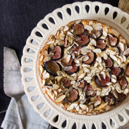 Italian Almond & Ricotta Cake