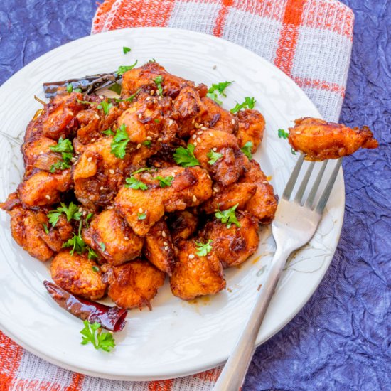 Spicy Honey Chicken