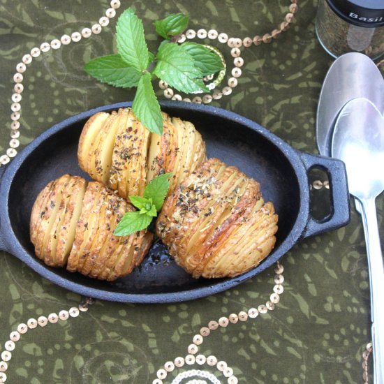 Hasselback Potato