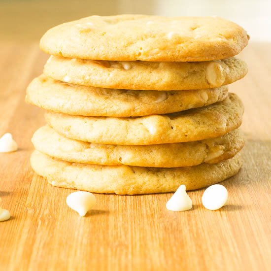 Orange White Chocolate Chip Cookies