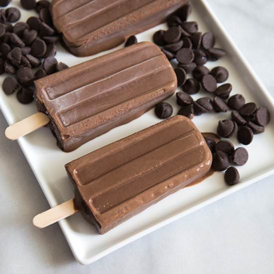 Homemade Frozen Fudge Bars