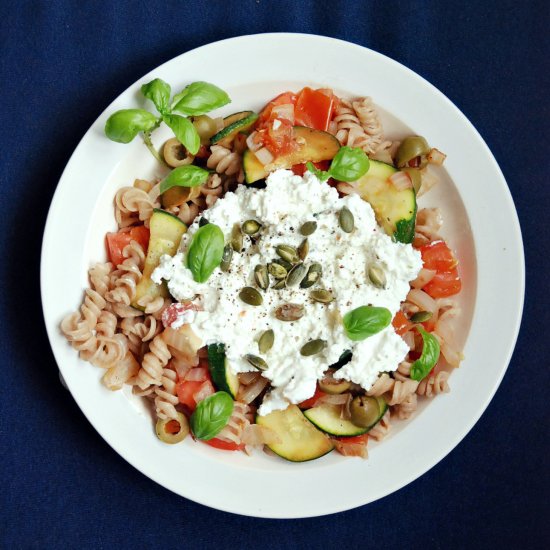 Wholegrain Pasta with Vegetables