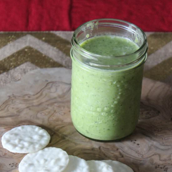 Green Pea and Mascarpone Soup