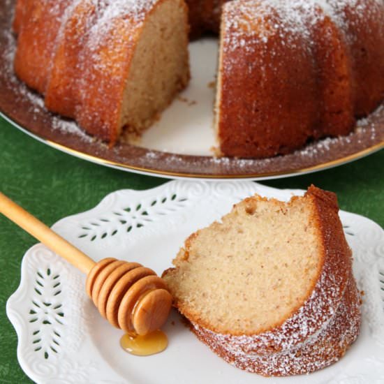 Honey Almond Bundt Cake