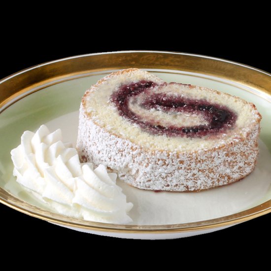 Blackberry Port Wine Jelly Roll