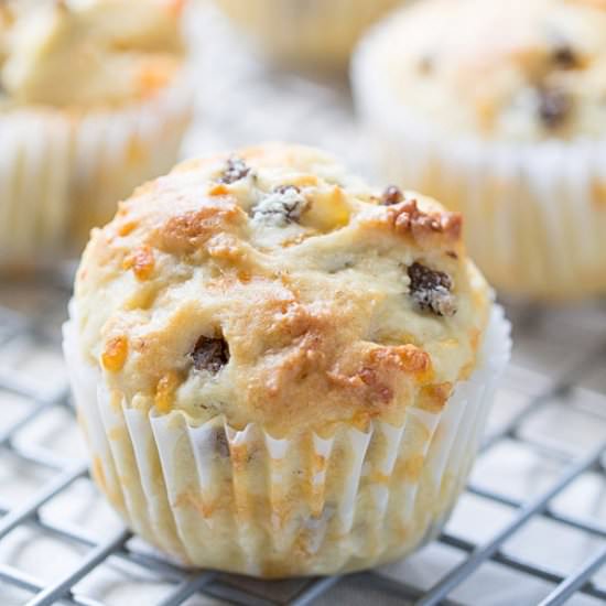 Sausage Cheddar Muffin