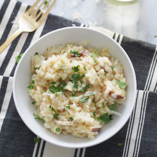 Black Truffle and Mushroom Risotto