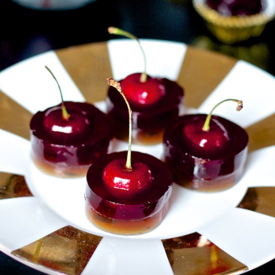 Cherry Cola Jello Shots