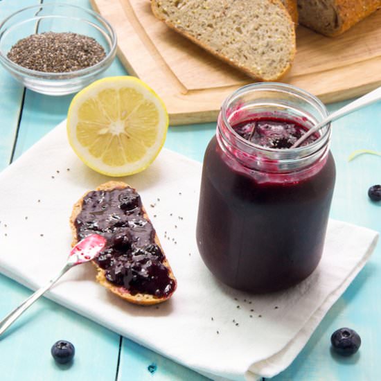 Blueberry Lemon Chia Jam