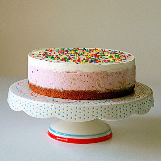 Strawberry Ice Cream Cake