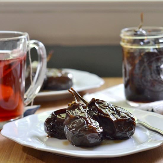 Candied Baby Eggplant