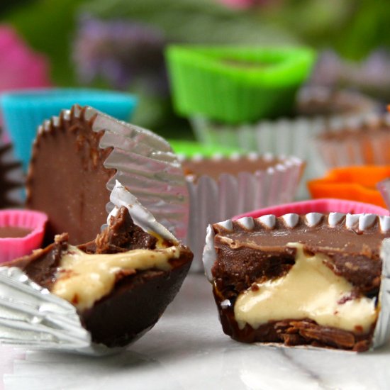 Salted Caramel Nut Butter Cups