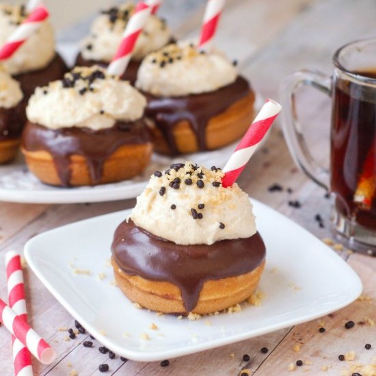 Root Beer Float Mini Donuts