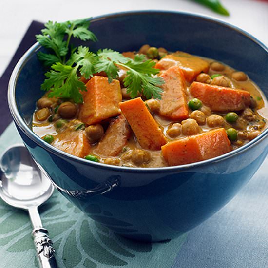 Sweet Potato and Chickpea Curry