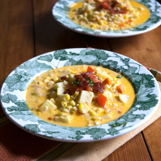 Corn and Sweet Potato Chowder