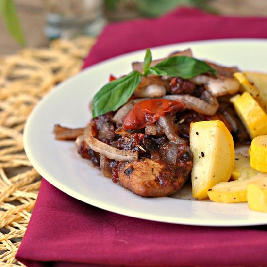 Braised Balsamic Chicken