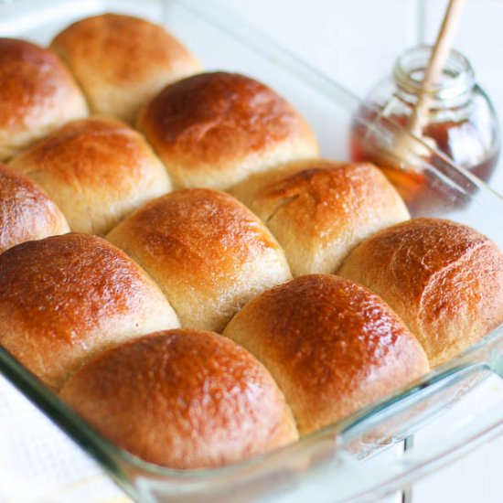 Honey Wheat Rolls