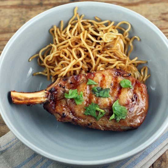 Grilled Vietnamese Pork Chops