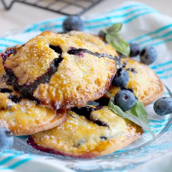 Blueberry pie cookies