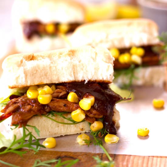 Barbecue Pork Sliders