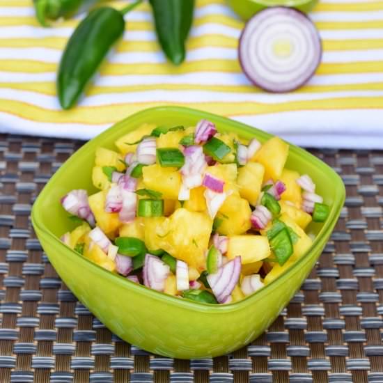 Pineapple salsa