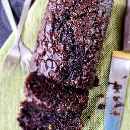 Chocolate and Yogurt Zucchini Bread