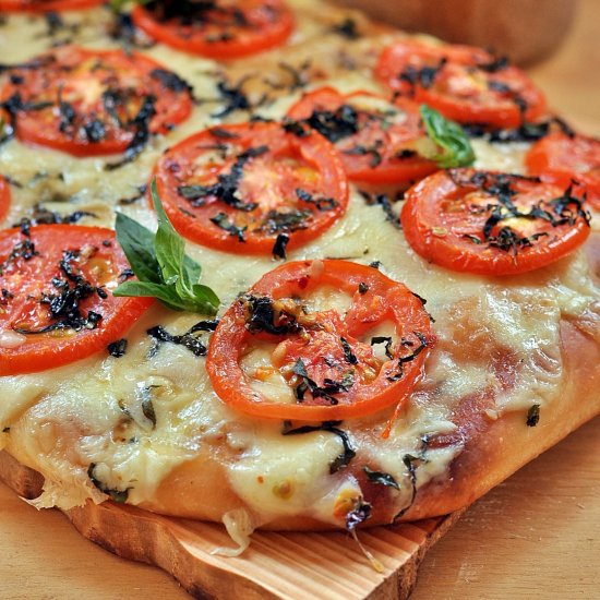 Focaccia Caprese