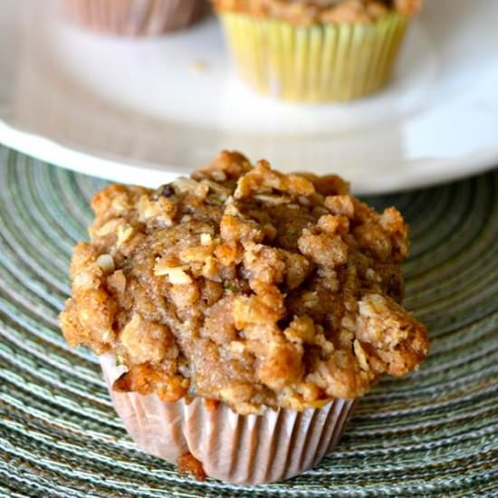 Zucchini Chocolate Chip Muffins