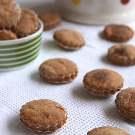 Banana Peanut Butter Dog Treats