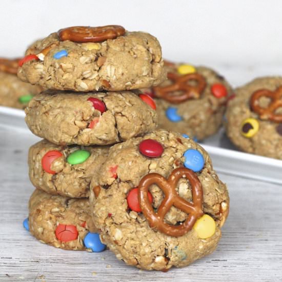 Monster Pretzel Cookies