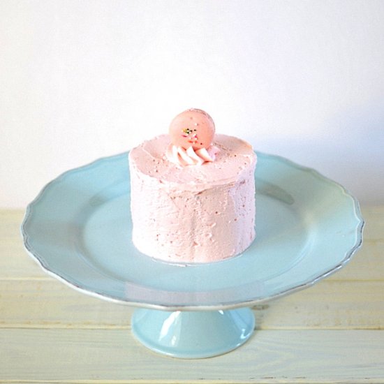 Coconut Raspberry Mini Cake