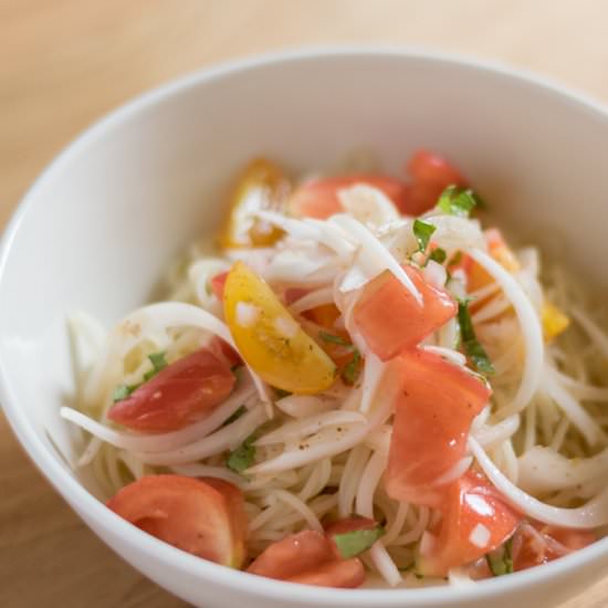 Summer Tomato Pasta Salad