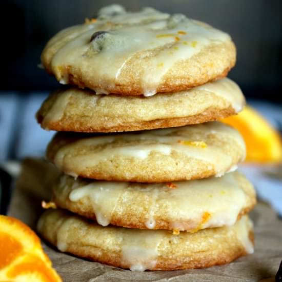 Orange Chocolate Chip Cookies