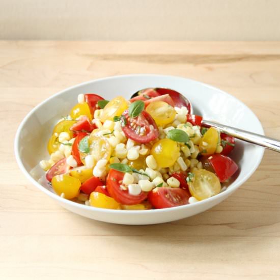 Tomato and Fresh Corn Salad