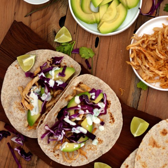 Spiced Chicken Tacos