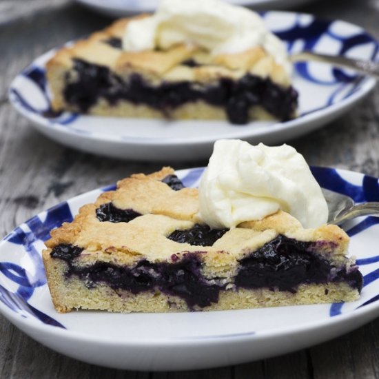 Blueberry Crostata