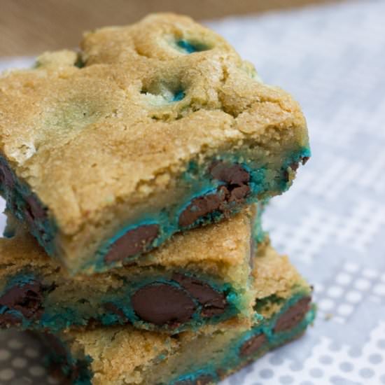 Elsa Bars (Blue M&M Bars)