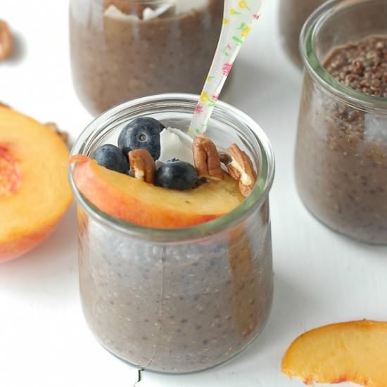 Quinoa-Chia Breakfast Pudding