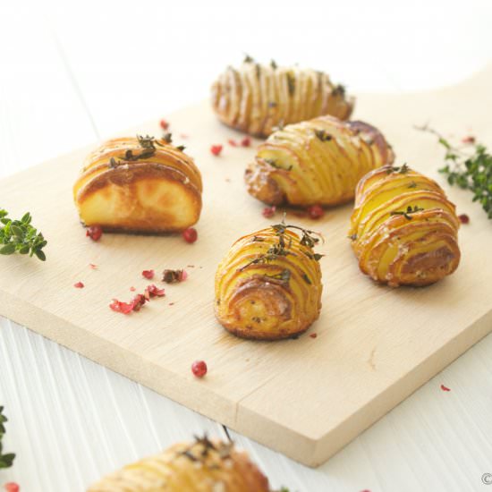 Hasselback Potatoes