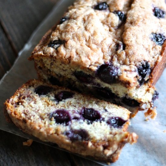 Blueberry Banana Bread