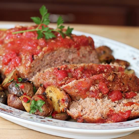 Veal and Lamb Meat Loaf