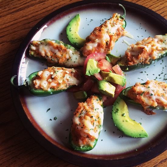 Double Stuffed Jalapeño Skins